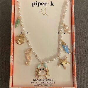 Piper K Sea Charm Necklace